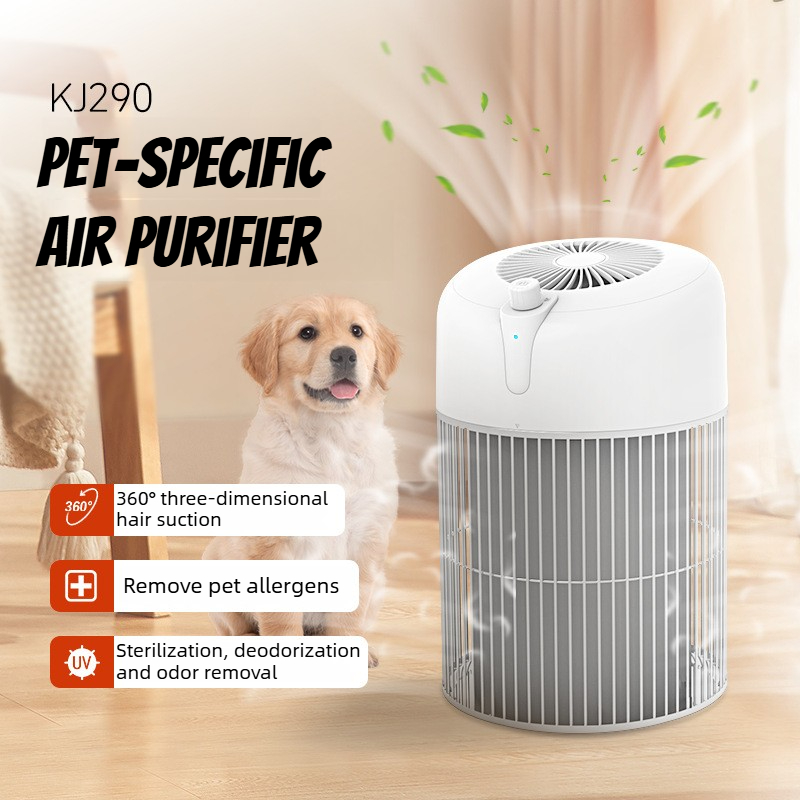 Air Purifier Hepa - 애완동물 공기청정기, 고양이 털, 비듬, 냄새,