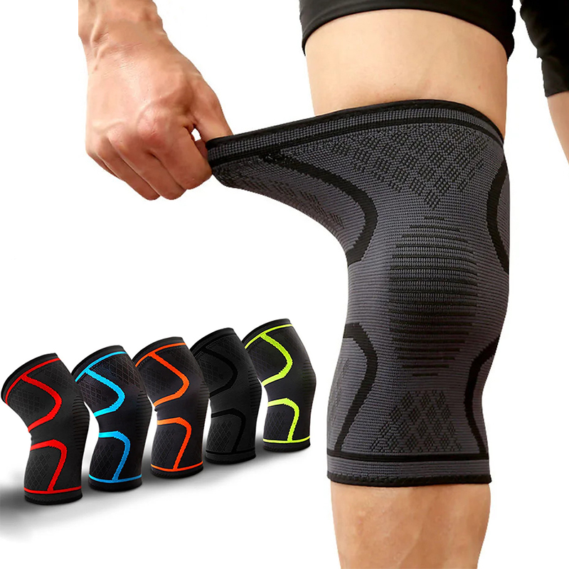 Compression Knee Sleeve - 1개 무릎 보호대 압박 무릎 패드