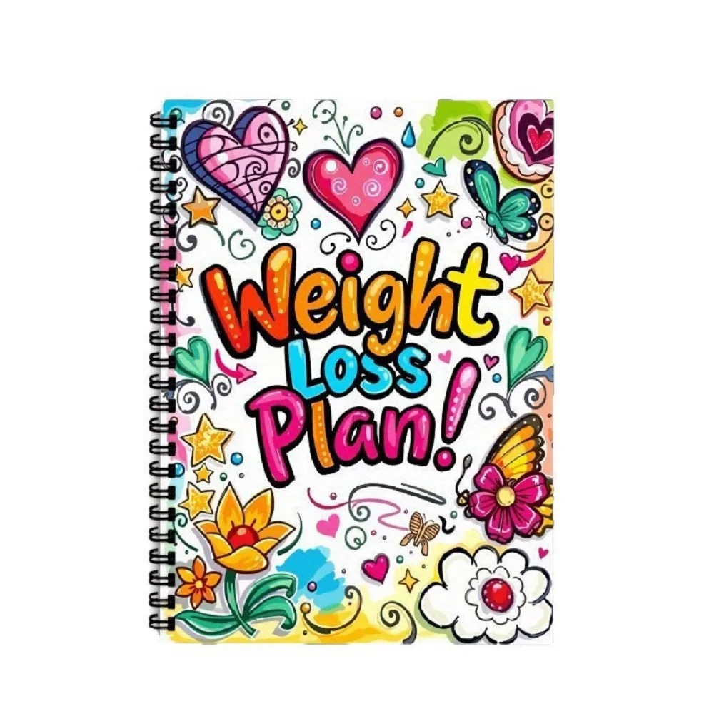 체중 감량 계획 일기 스프링형 피트니스 다이어트 트래커 - Fitness Journal Planner 리뷰 및 가격