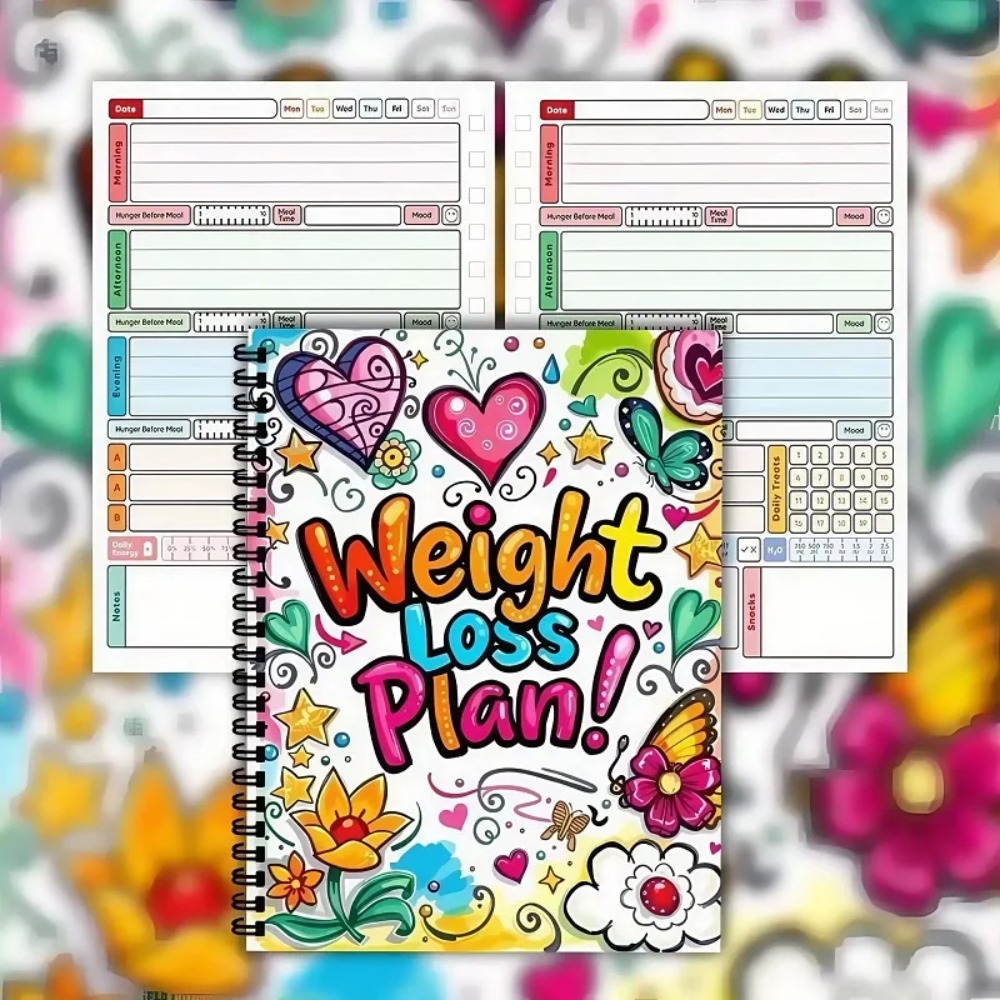 체중 감량 계획 일기 스프링형 피트니스 다이어트 트래커 - Fitness Journal Planner 리뷰 및 가격