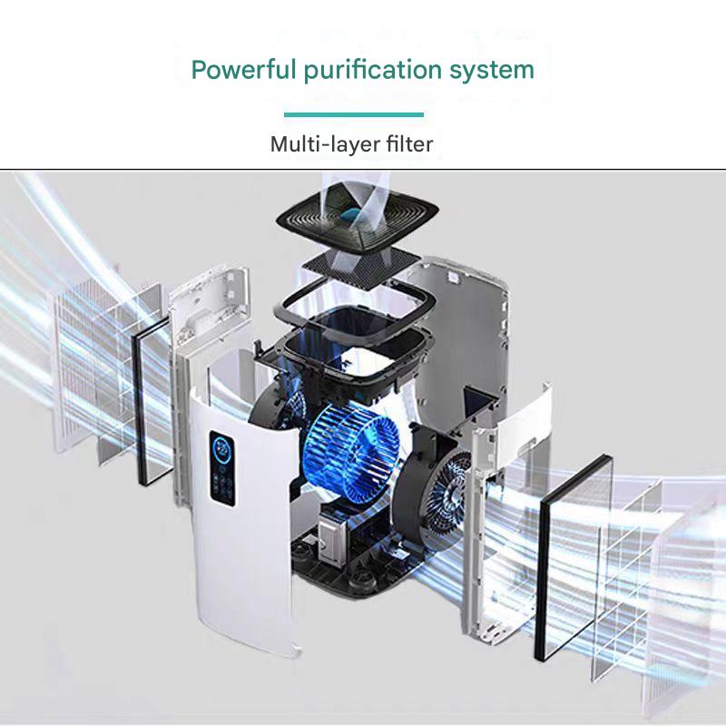 병원, 체육관, 홀에서 사용할 수 있는 유연한 스마트  - Air Purifier Hepa 리뷰 및 가격