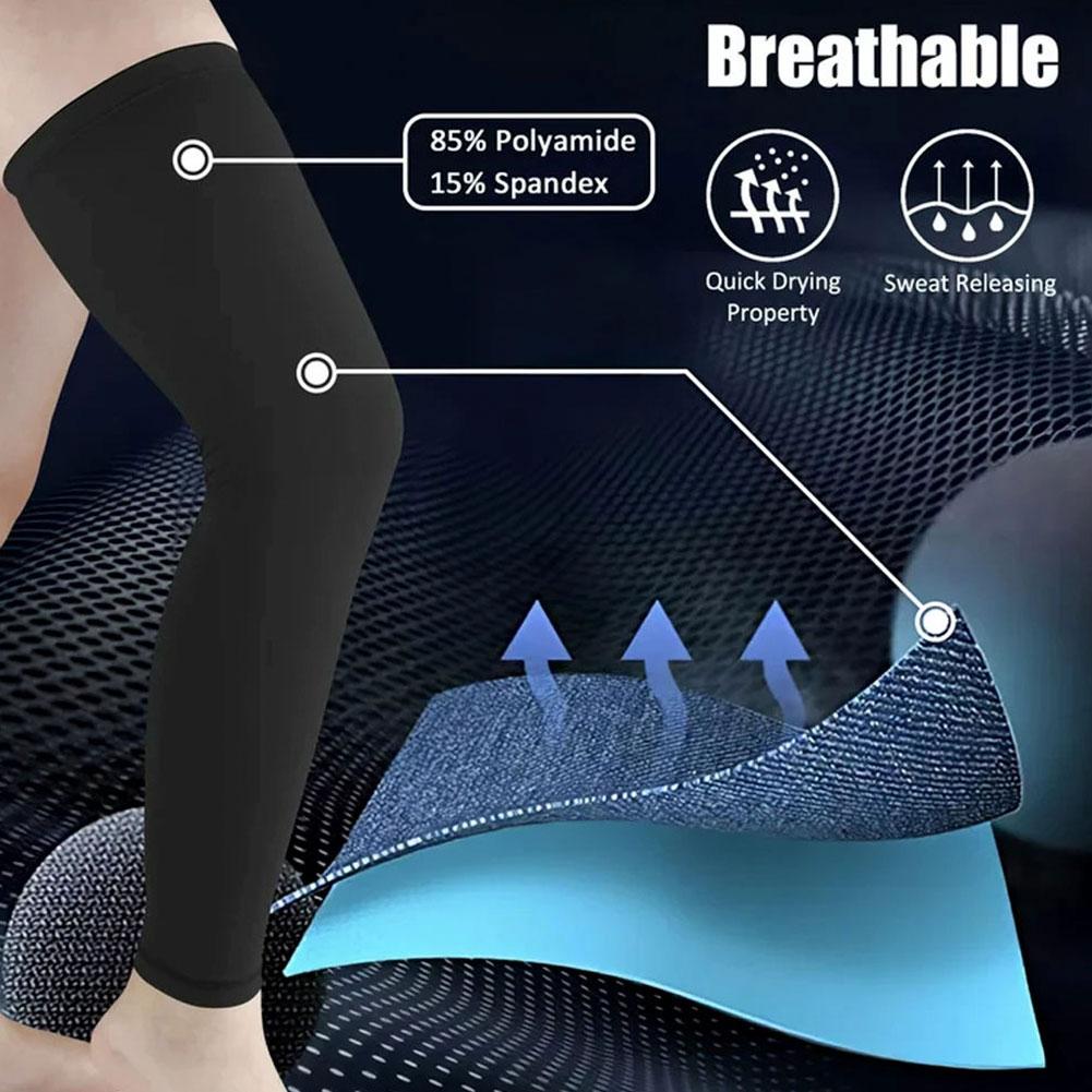 태양 보호 다리 커버 다리 압축 슬리브 농구 스포츠 무 - Compression Knee Sleeve 리뷰 및 가격