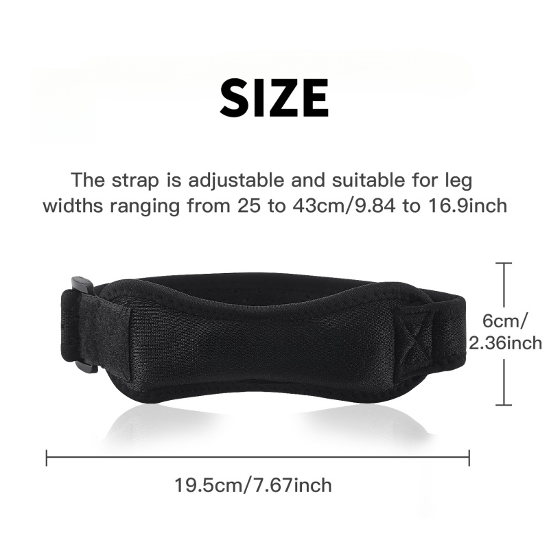 1피스 무릎 슬개골 힘줄 무릎 보호 스트랩 브레이스 조 - Compression Knee Sleeve 리뷰 및 가격